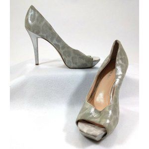 Gianni Bini Suede High Heel Pumps Leopard 8.5 M